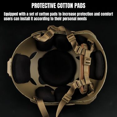 Тактичний шолом, спрощена версія, 0ps-C0re SF, надвисокий виріз, для їзди на велосипеді на природі, захист від пейнтболу, швидкий шолом для страйкболу, хакі