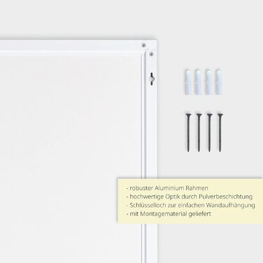 НАСТІННА КАНІКУЛА - Ваше зображення на акрилі - Comfort Edition XXL - 100x60 см акрилове скло з друком вашого власного фото - високоякісна біла алюмінієва рама, включаючи настінне кріплення - друк Ultra HD - Зроблено в Німеччині 100Д x 60Ш см Колір рами Б