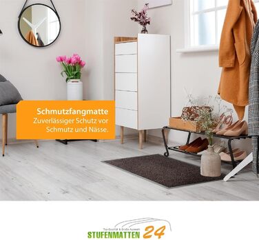 Килимок для бруду Kettelservice-Metzker Килимок для очищення Різні кольори та розміри Терра Коричнево-чорний строкатий 120 x 180 см 120 x 180 см Коричнево-чорний