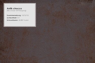 Великий диван Cavadore Mavericco / Великий м&39який диван з чохлом з мікрофібри під шкіру / У комплекті подушки для спинки та декоративні подушки / Розміри 287 x 69 x 108 см (Ш x В x Г) / Колір Антично-коричневий