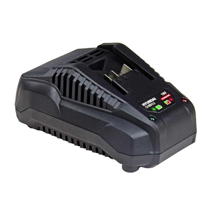 Швидкий зарядний пристрій HYUNDAI C1801LI (оригінальний зарядний пристрій, сумісний з усіма літій-іонними акумуляторами HYUNDAI серії One 18V)