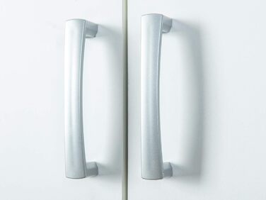 Багатоцільова шафа Картотечна шафа Універсальна шафа 2 дверцята Ширина 70 см Глибина 34 см Висота 190 см вкл. 5 полиць Меламінове покриття Arconati Білий стелаж