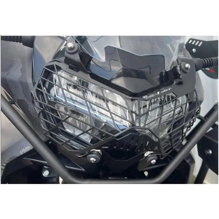 Аксесуари для мотоциклів Jiechao KLR650 21-23 Мотоцикл KLR Klr 650 Захисна решітка світла Кришка решітки радіатора ЧПУ ДЛЯ двигуна K&awasaki KLR 650 2021 2022 2023 року