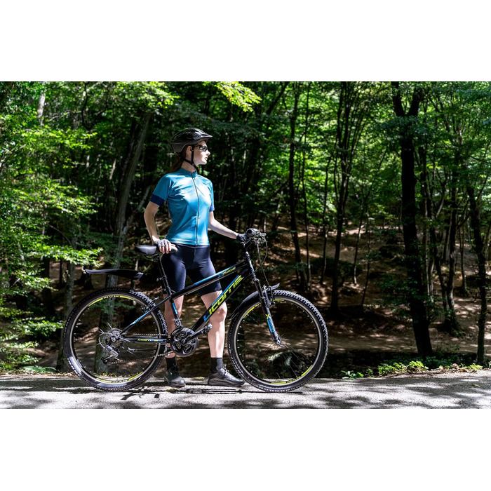 Гірський велосипед преміум-класу Licorne Bike Guide у розмірах 20, 24, 26, 27,5 та 29 дюймів, для дівчат, хлопчиків, чоловіків та жінок, антрацитовий 26 дюймів