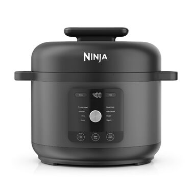 Мультиварка-скороварка та рисоварка Ninja HyperHeat 9-в-1, 6 л, чорна