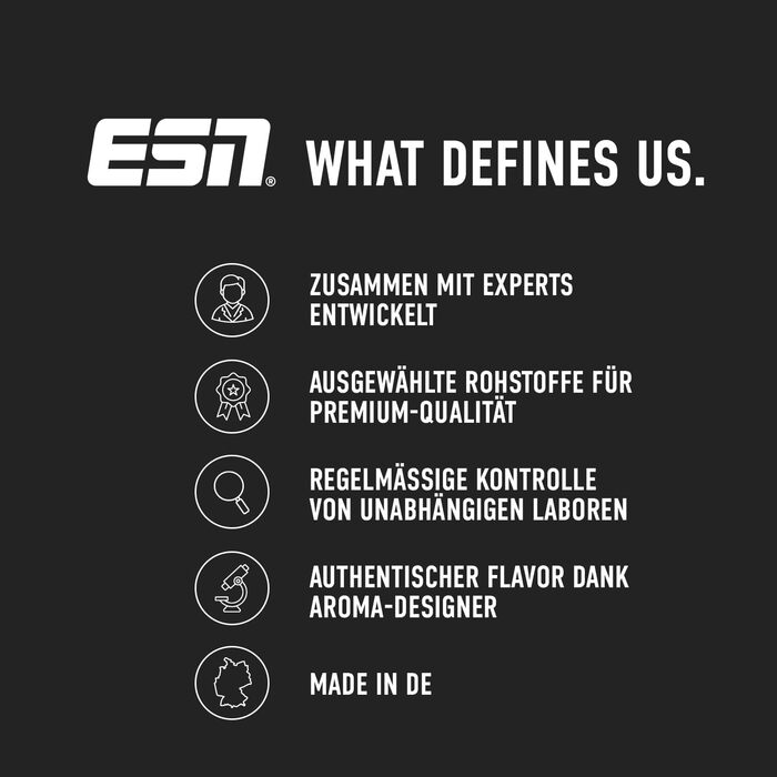 Протеїн ESN Iso Whey Hardcore, Natural, 1000 г, зроблено в Німеччині