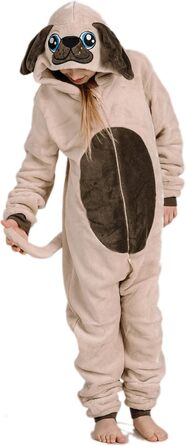 Кігурумі Мопс Wunsy, суперм'який фліс, 6–7 років