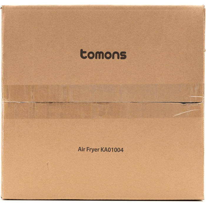 Аерофритюрниця Tomons 6 л, фритюрниця Фритюрниця з гарячим повітрям Фритюрниця з оглядовим вікном Цифровий світлодіодний сенсорний екран, програми 8 в 1 фритюрниця, регульований контроль температури