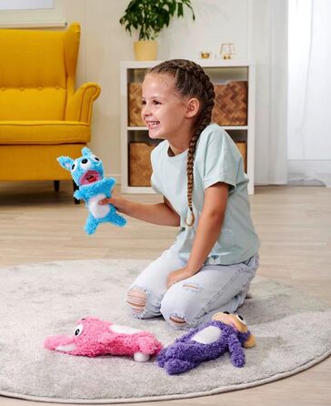 Скремерз AFFE 'Мавпячі витівки Simba 105953333 плюшева іграшка з кумедними звуками, фіолетова мавпочка, 30 см, для дітей від 5 років