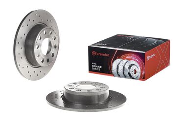 Гальмівні диски Brembo BX AU A1 (8X1) P 08.B413., комплект 2 шт.