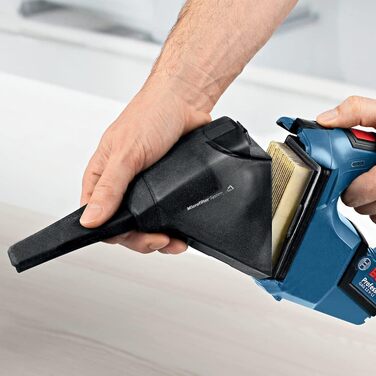 Акумуляторний пилосос GAS 12V (об'єм контейнера 0,35 л, 0,87 кг, без акумулятора/зарядного пристрою) в коробці в коробці, 12V Syst