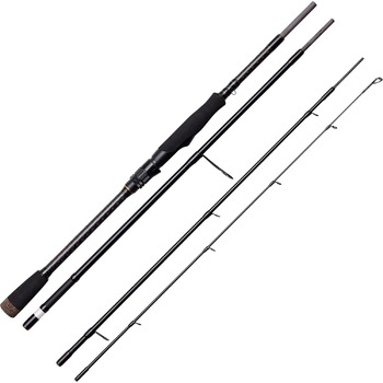 Вудка Savage Gear SG2 Medium Game Travel Rod, Вудки, Спінінгові вудки, Хижак, Щука, Окунь, Форель, Судак, Унісекс, Чорна, 2,69 м 15-45 г