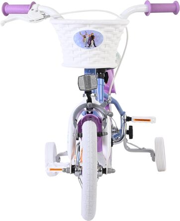 Дитячий велосипед Volare Frozen 12 дюймів для дітей, з додатковими колесами