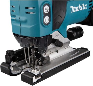 Акумуляторний лобзик Makita DJV181RTJ 18В / 5,0 Ач, 2 акумулятора зарядний пристрій у корпусі MAKPAC Moyen Black / Бензин