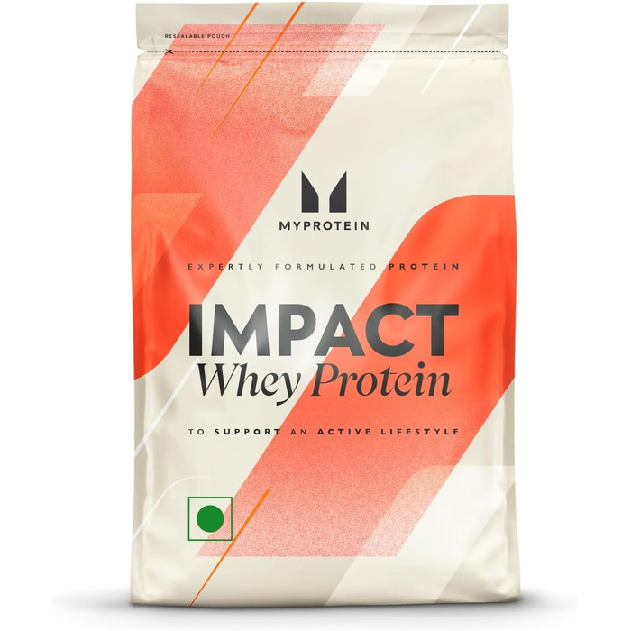 Сироватковий протеїн Myprotein Impact, без смаку, 1 кг