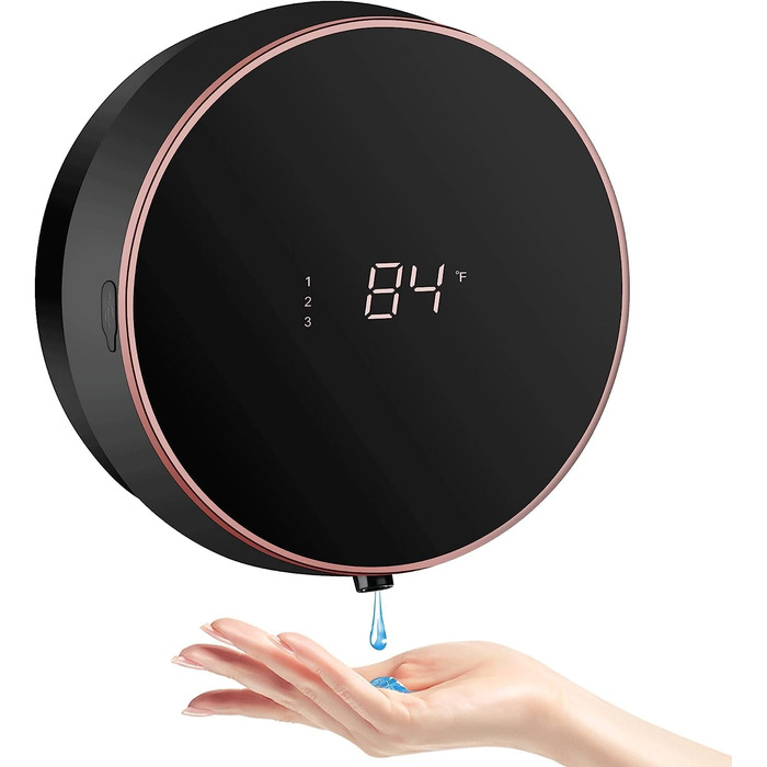 Автоматичний настінний дозатор мила з датчиком без сенсорного мила Диспенсер для мила Автоматичний електричний пластиковий дозатор