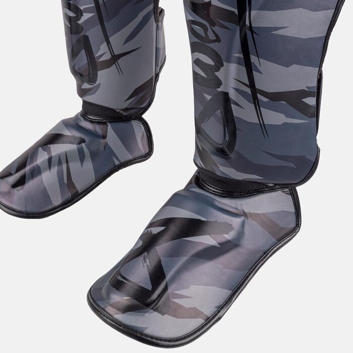 ВИДОВІ ЗБРОЇ Щитки для гомілок Unlimited 2.0, міський камуфляж, для тренувань та змагань, високоякісна синтетична шкіра та ідеальна амортизація, муай-тай, K1, MMA, карате та кікбоксинг XL, 8