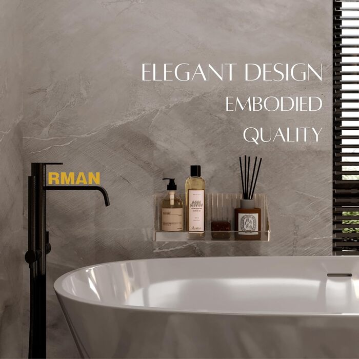 Органайзер для дзеркальної шафи RMAN на 6 предметів, пластиковий органайзер для макіяжу у ванній кімнаті, контейнер для робочого столу, коробка для зберігання пензлів, помади, засобів догляду за шкірою