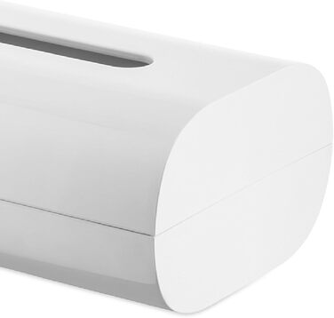 Контейнер для паперових серветок білий, 07 W Birillo
