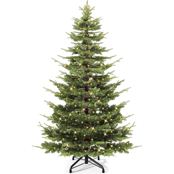 Штучна різдвяна ялинка з вогнями 198 см YITAHOME