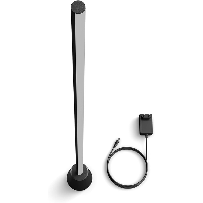 Розумна світлодіодна торшерна лампа Philips Hue Play, RGBWWIC, 122 см, багатоколірні градієнти, підтримка Alexa, Google Home, Apple Home синхронізація з ТВ потребує Hue Bridge та Sync Box (продаються окремо)