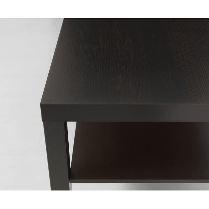 Журнальний столик IKEA Lack чорно-коричневого кольору (90x55 см) 90x55x45 см Коричневий