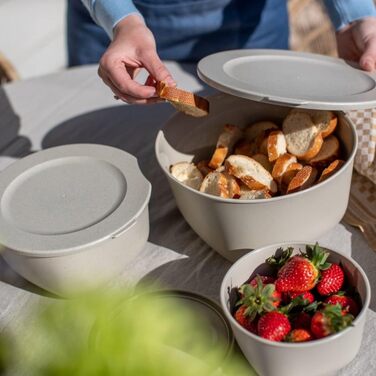 Набір Koziol Connect Box Stockholm 3er Nature Desert Sand