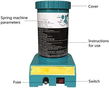 Автоматичний пружинний сепаратор BDJSN, пружинний сепаратор, автоматична мала різальна машина, 16 Вт, малий пружинний сепаратор, інструмент з спіральною пружиною, зовнішній діаметр 2-12 мм, застосовна довжина 2-20 мм