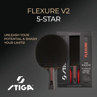 Ракетка для настільного тенісу Stiga Flexure 5 Star ver.2 FL (1215-1205-35)