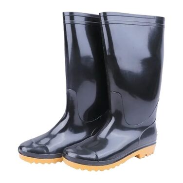 Чоловіче гумове взуття, чоловічі гумові чоботи, взуття для роботи, кухні, водонепроникне чоловіче взуття, дощова автомийка, чорні, розмір 43 EU
