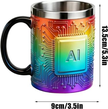 Дизайнерські кухлі для чоловіків, оформлення офісу, веселі, у формі чіпсів, дизайн чаю, нержавіюча сталь, кухоль для кави, для пікніків, риболовлі, походів, кемпінгу, чаю, ігор з віскі в холодну пору року