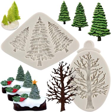 Силіконова форма для різдва 2 шт MYPRACS