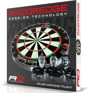 Мішень для дартсу RED DRAGON Razor Edge, професійний стандарт преміум-класу, схвалений турніром