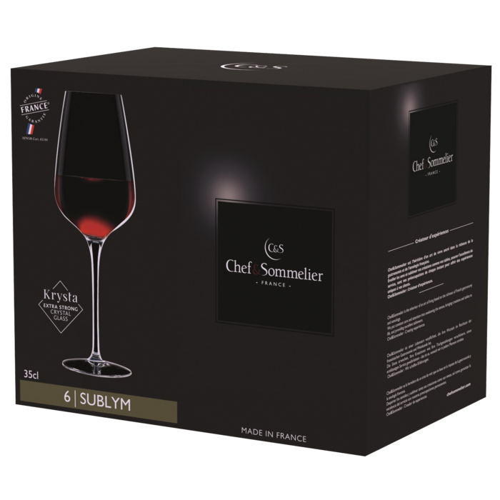 Набір келихів C&S Sublym (6 шт., 350 мл)