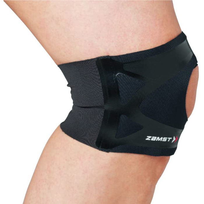 Ортез Zamst Filmista Knee S для дорослих, унісекс, чорний, S