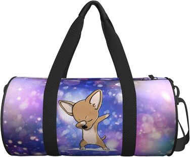 Сумка для подорожей Dabbit Chihuahua велика спортивна сумка для фітнесу, спорту, на нічліг та вихідні для чоловіків і жінок