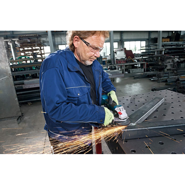 Акумуляторна кутова шліфувальна машина Bosch Professional 18V System GWS 18V-10 (Ø диска 115 мм, вкл. L-BOXX, без акумулятора/заря