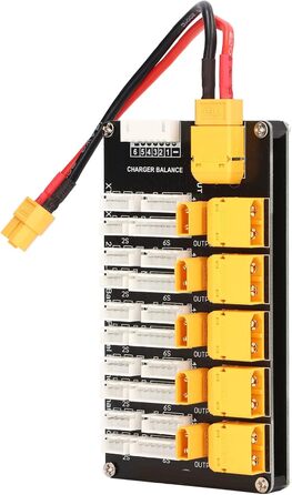Плата заряджання літієвих акумуляторів, плата заряджання літієвих акумуляторів, паралельний роз&39єм XT30 XT60, літієві акумулятори 2S-6S для зарядного пристрою B6, гаража та майстерні