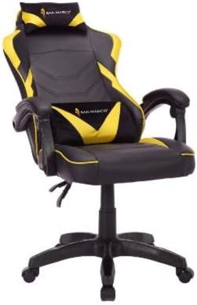 Ігрове крісло San Marco, жовто-чорне