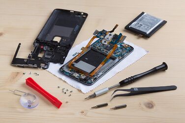 Набір інструментів Meister Feinmechaniker 108 предметів Комплект для ремонту смартфонів, планшетів, ПК, консолей, камер, годинників, окулярів, моделей та іншого / Набір для ремонту / Набір прецизійних викруток / 3387780