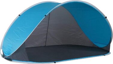 Розкладний пляжний намет Duhome, захист від ультрафіолету, декоративний намет, захист від негоди та конфіденційності, кемпінговий намет для сімей, пляжний кемпінг, синій