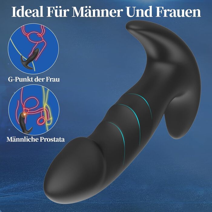 Набір анальних пробок AiFist, з силікону, S, M, L, 3 шт.