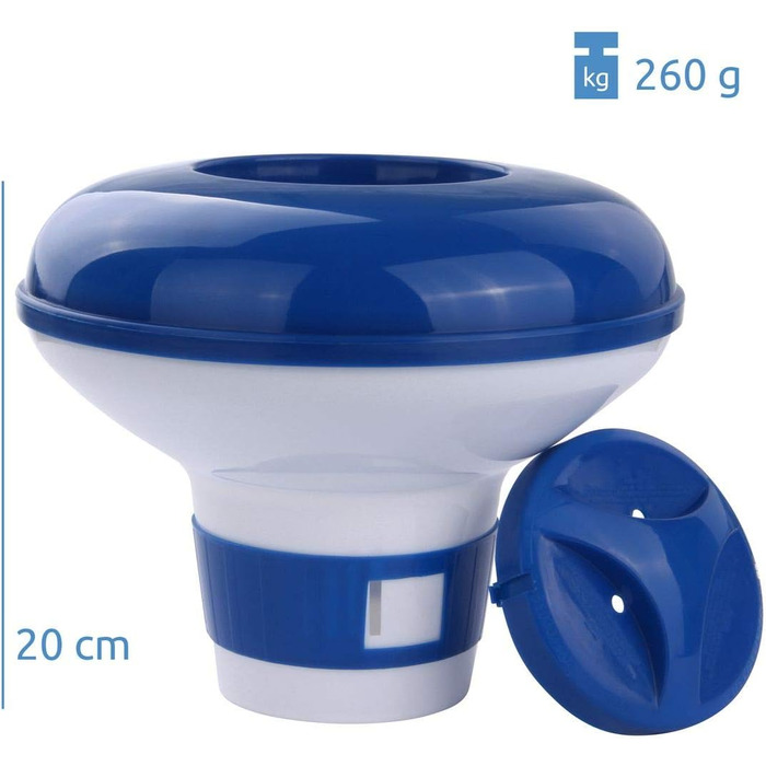 Набір для чищення басейну GEAR Pool Cleaning Set PCS - 6-предметний набір для чищення басейну з жердиною, підсаком, щіткою, пилососом для підлоги, дозатором