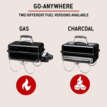 Вугільний гриль Weber Go-Anywhere