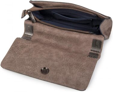 Клатч, вечірня сумочка з металевими застібками та ланцюжком, вінтажний дизайн, жіночий 02012046 Оливковий