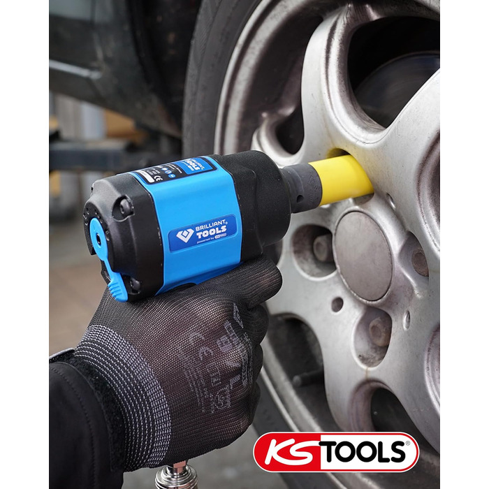 Міні-гайковерт пневматичний 1/2 BT160400 1,240 Нм I Ударний гайковерт стисненого повітря, регульований у 3-х ступенях I Високоефек