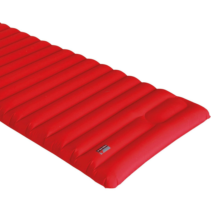 Надувний легкий матрац High Peak Dallas, вбудований ножний насос, килимок для сну, для кемпінгу, фестивалів, подорожей, трекінгу, пляжу, в комплекті мішок для речей, компактний, 197x70 см, товщина 10 см, 1700 г