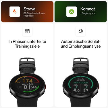 Сучасний спортивний GPS-годинник, пульсометр, смарт-годинник для чоловіків та жінок, годинник для бігу та тренувань, моніторинг сну та трекер активності Carbon Grey Pacer Pro