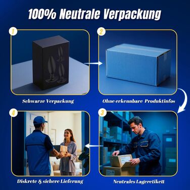 Набір з 3 анальних плагів yewuzer, для чоловіків і жінок