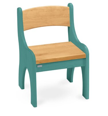 Оригінальний дитячий стілець Levin від BioKinder Дерев&39яний стілець, дитячий стілець виготовлений зі 100 органічного масиву деревини, натурально оброблений олією та лаком, вільха та океанічний блакитний. Вільха натуральна океанічний блакитний лак.